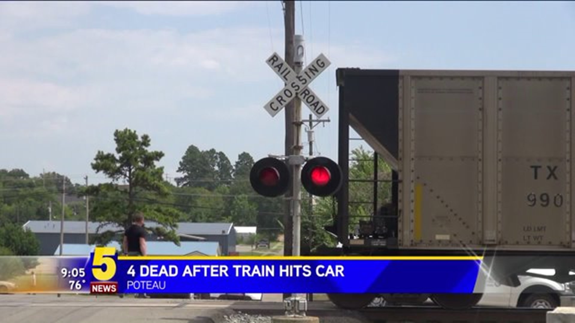 4 Dead After Train Hits Car