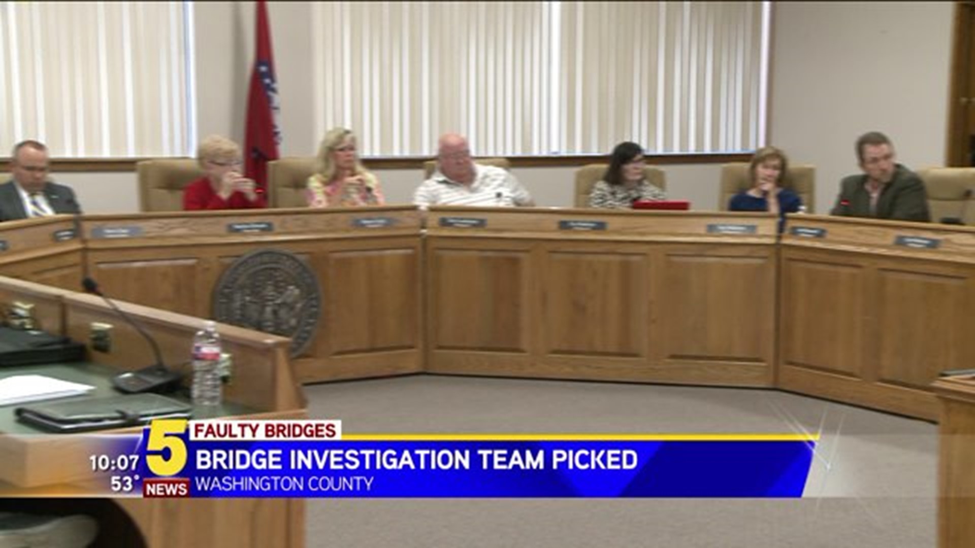 Washington County Quorum Court Picks Bridge Investigation Team
