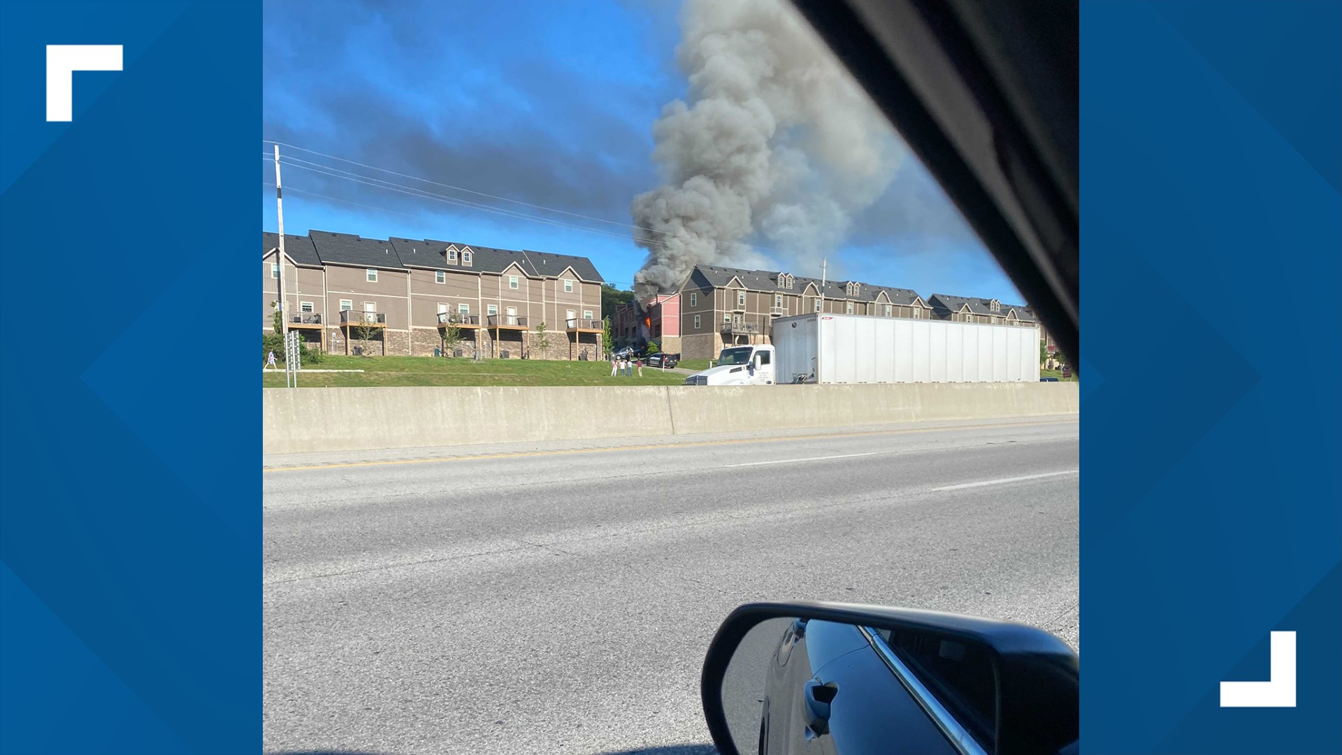 Crews battle massive apartment fire in Fayetteville | 5newsonline.com