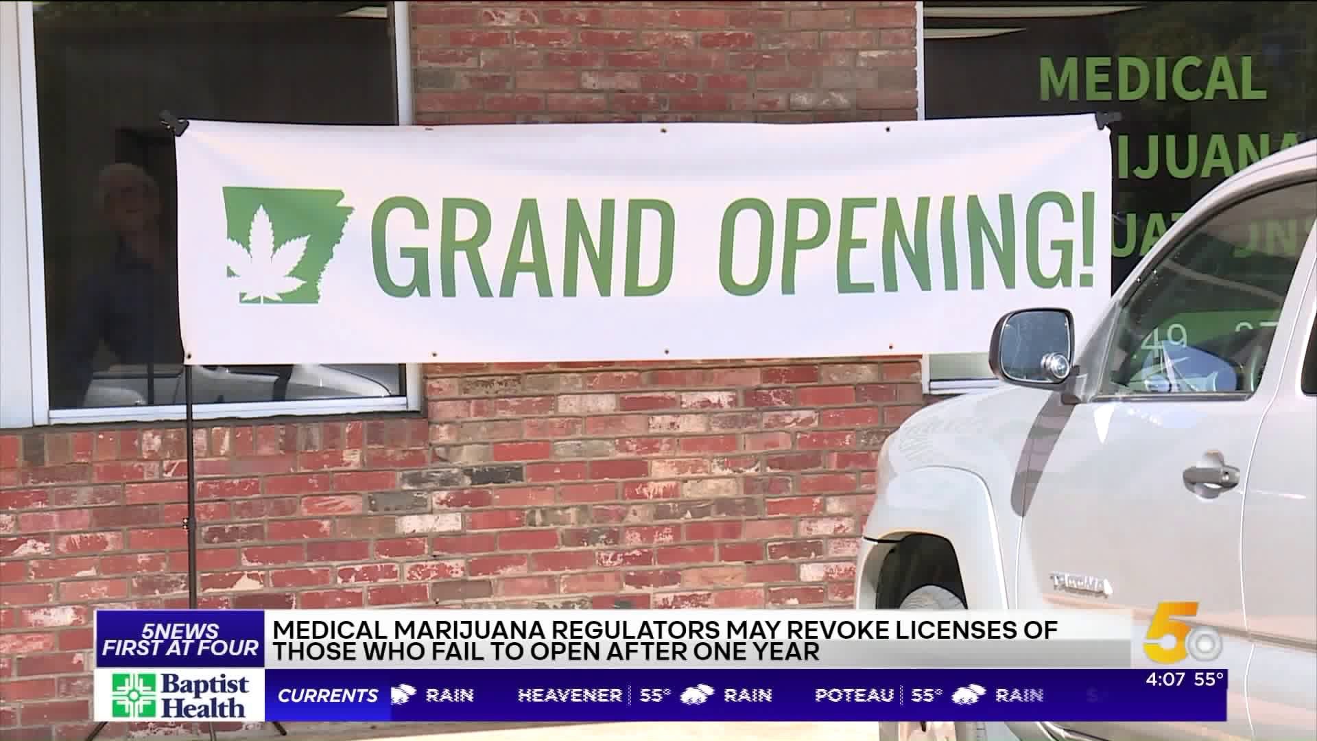 Medical Marijuana Regulators May Revoke Licenses Of Those Who Fail To Open After One Year