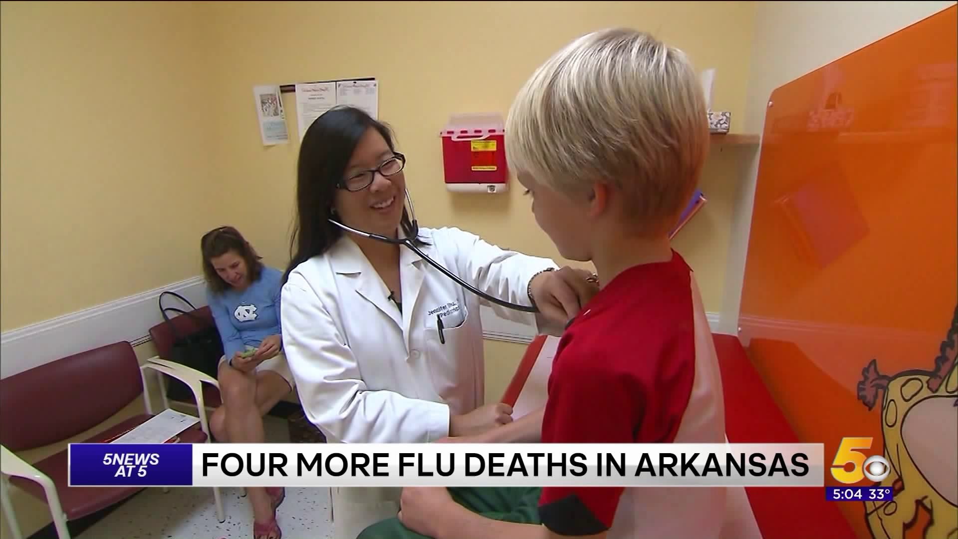 Four More Flu Deaths Confirmed In Arkansas