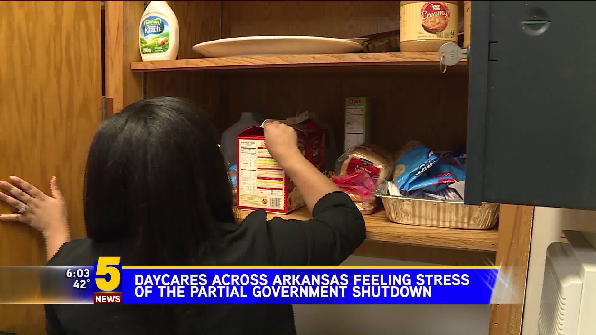daycares across arkansas feeling stress of partial government shutdown