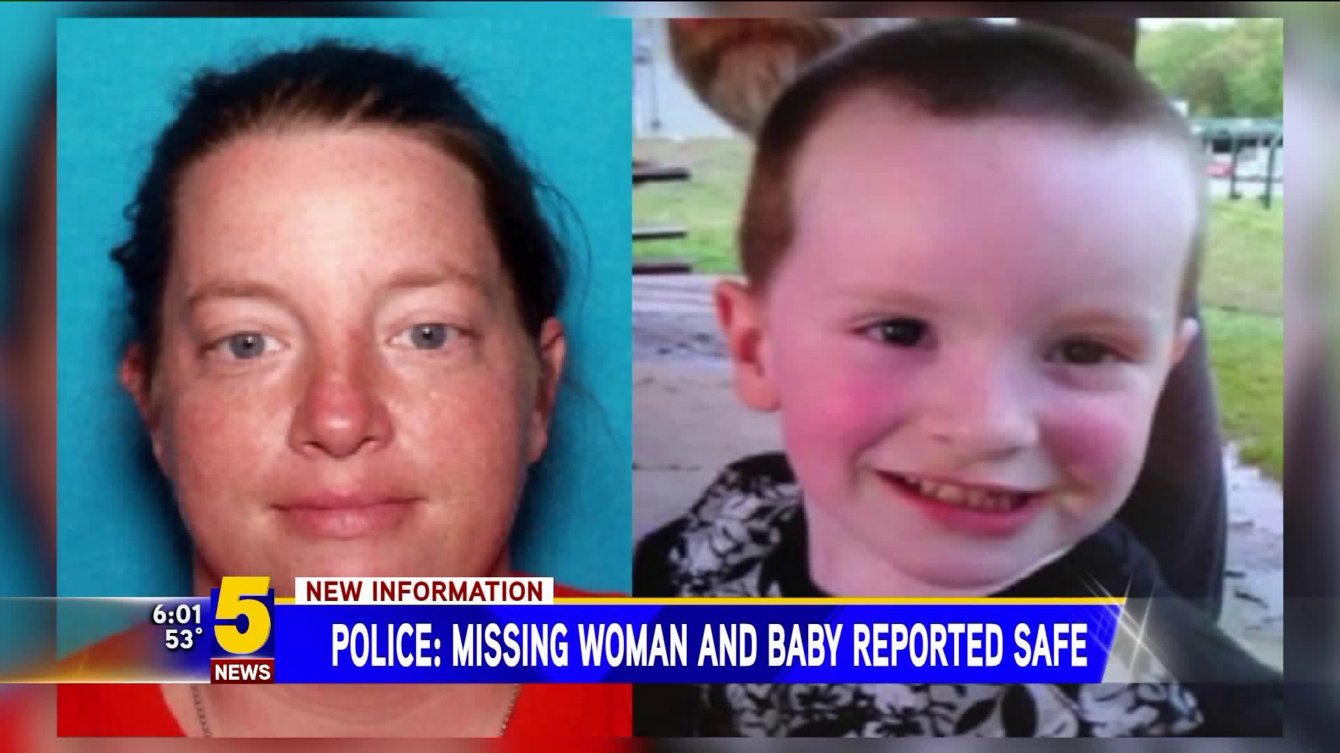 Missing Mom And Son Are Found Safe