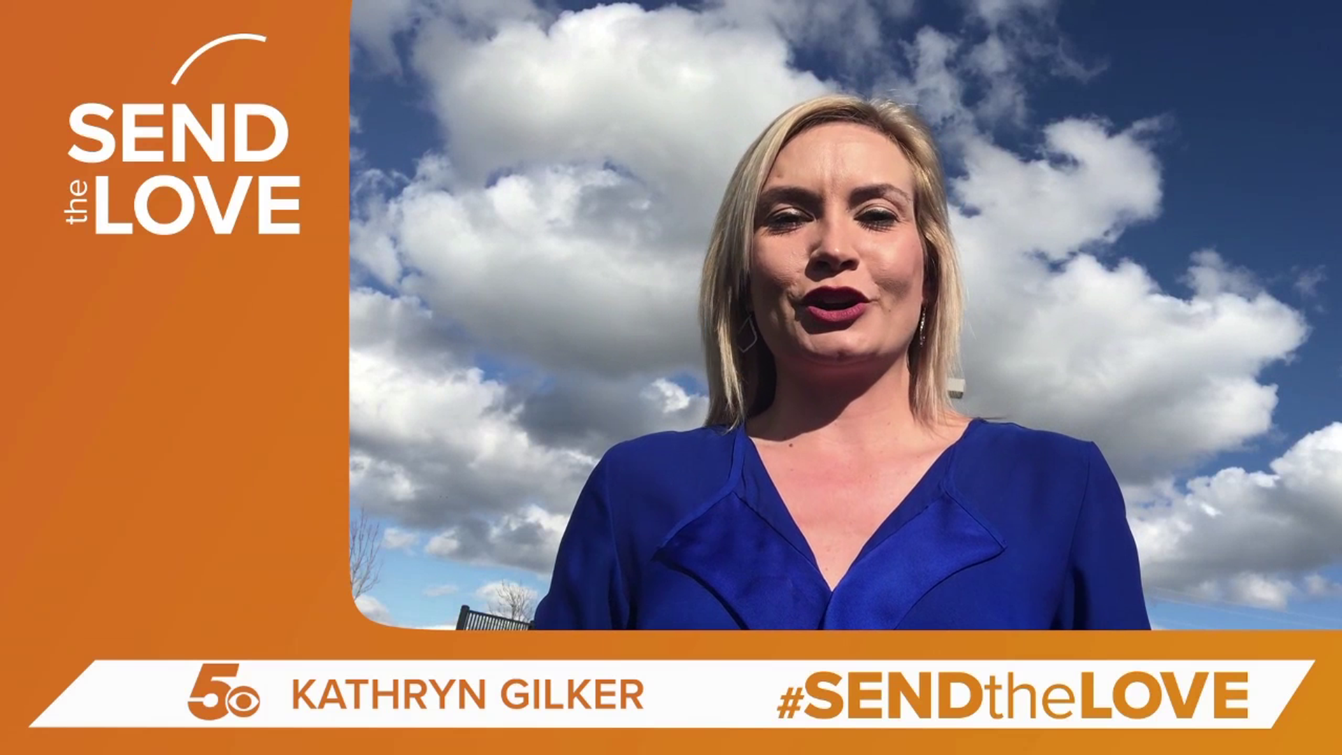 Watch: 5NEWS Reporter Kathryn Gilker shares her uplifting message during the coronavirus pandemic.