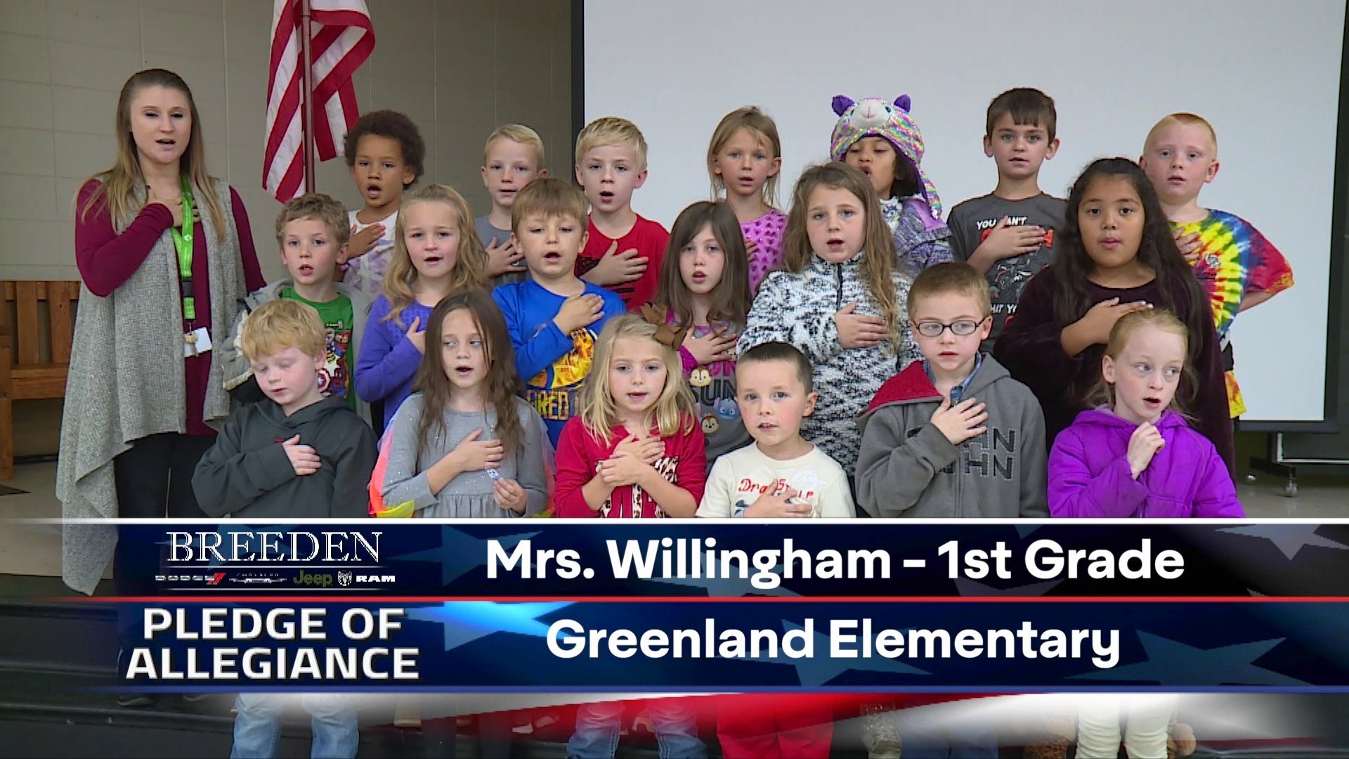 Mrs. Willingham 1st Grade Greenland Elementary
