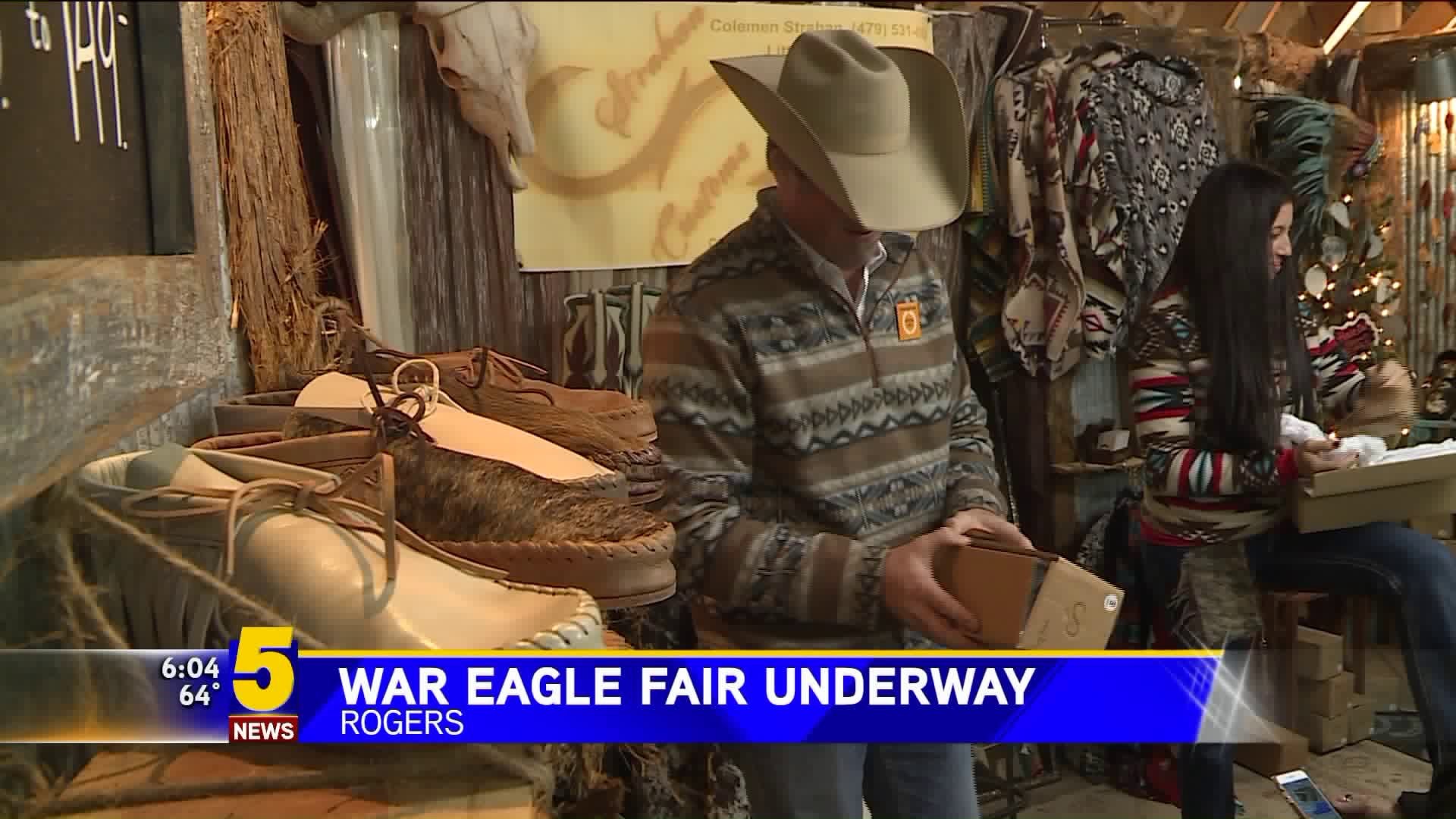 War Eagle Fair Underway