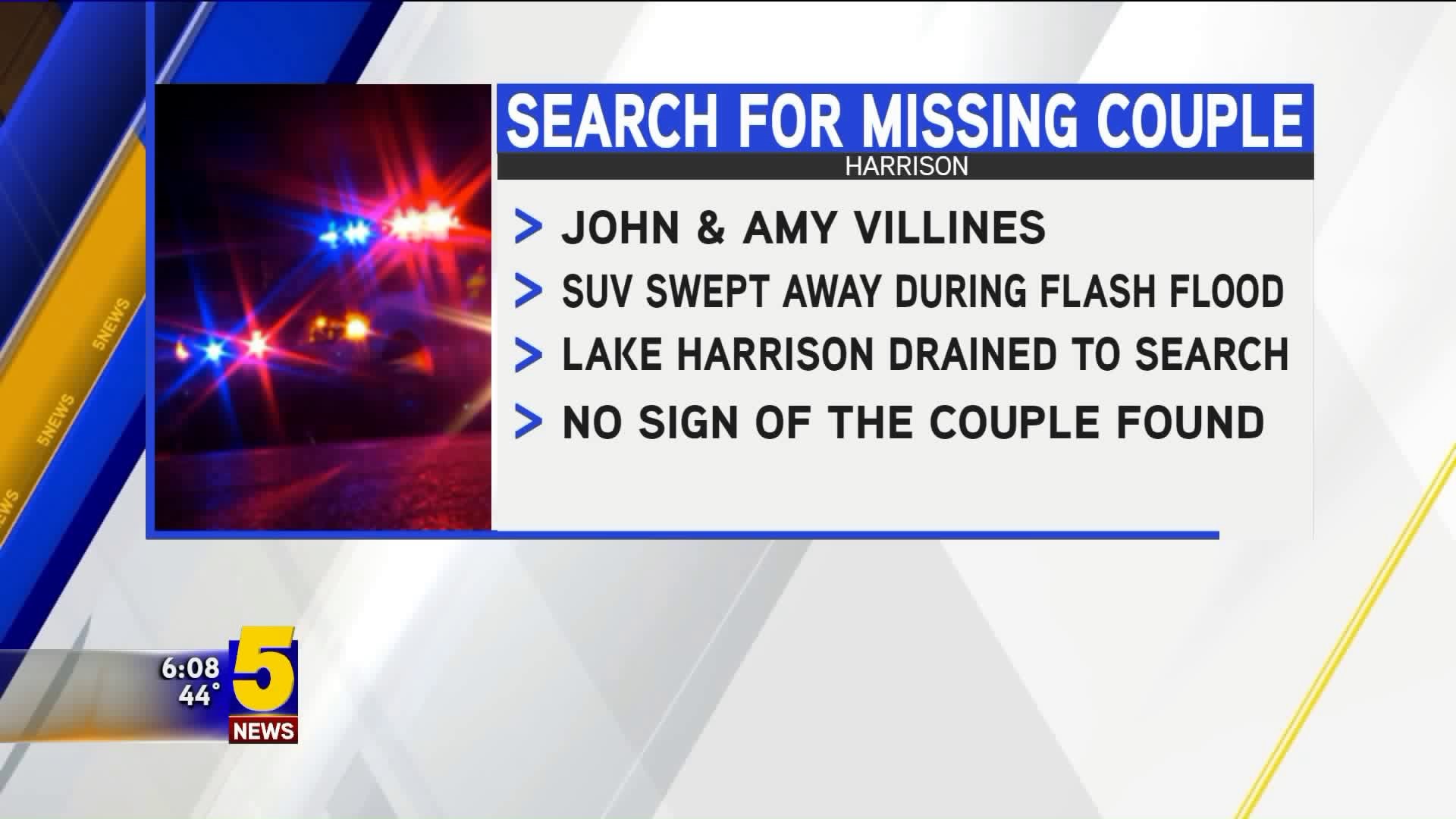 Draining Lake Fails To Find Missing Arkansas Couple