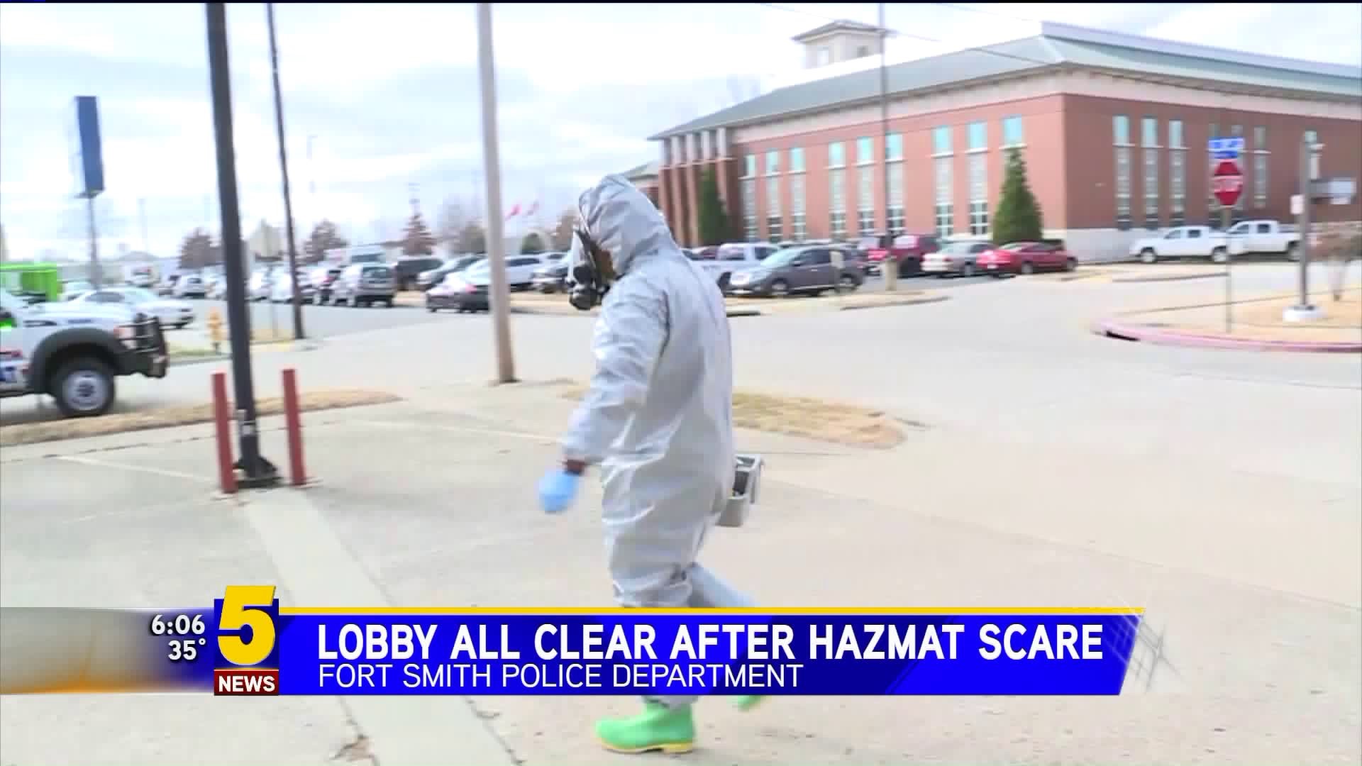 FSPD Lobby All Clear After Hazmat Scare