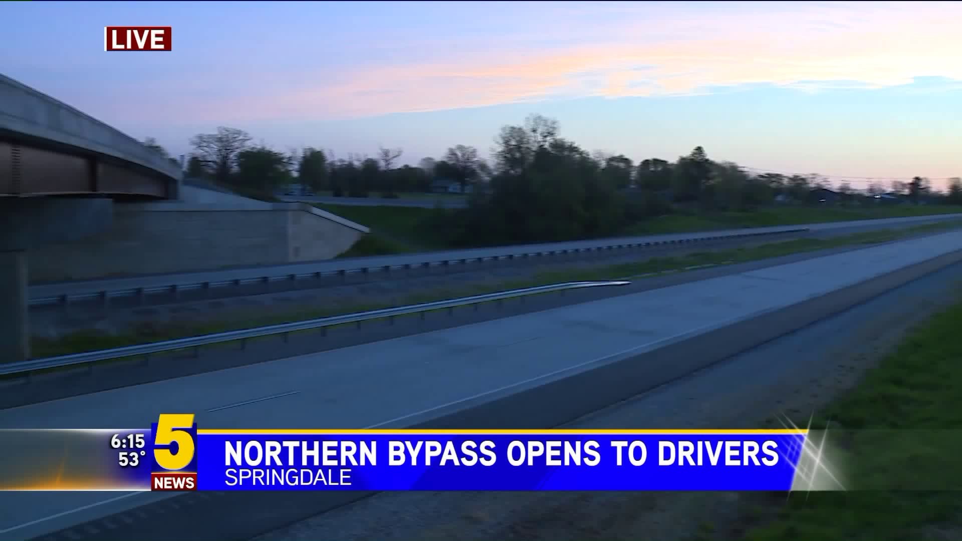 Springdale Northern Bypass Opens