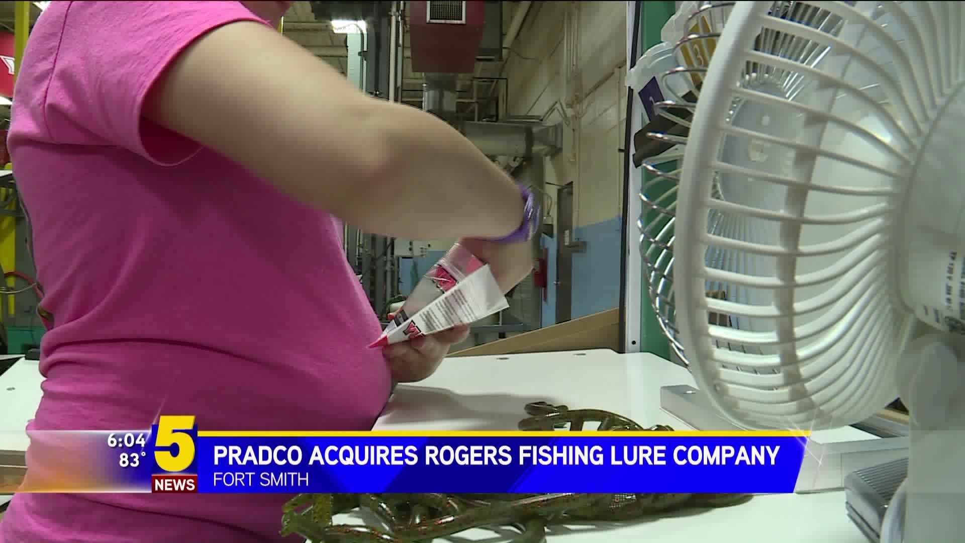 Pradco Aquires Rogers Fishing Lure Company