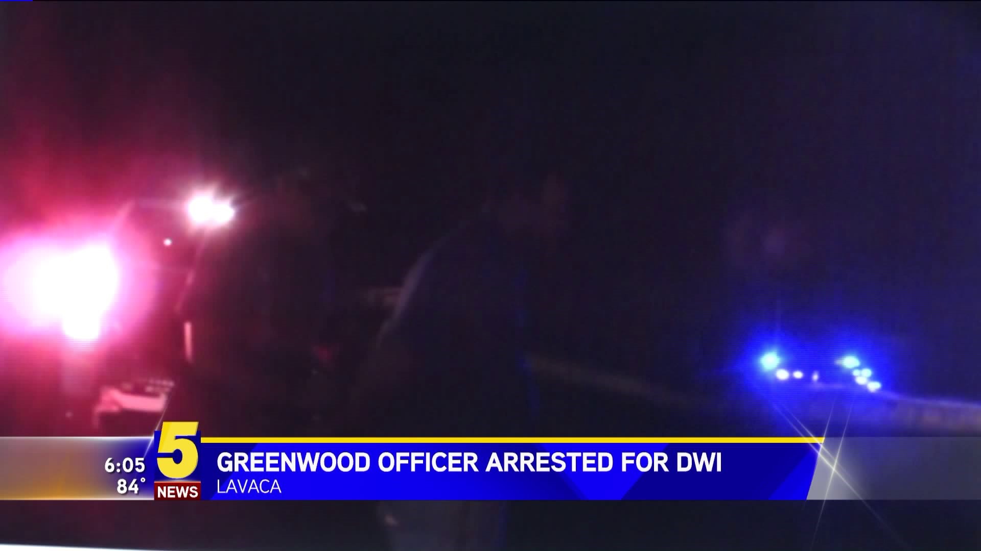Greenwood Officer Arrested For DWI