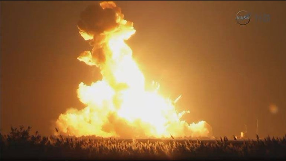 NASA Rocket Explodes Moments After Launch | 5newsonline.com