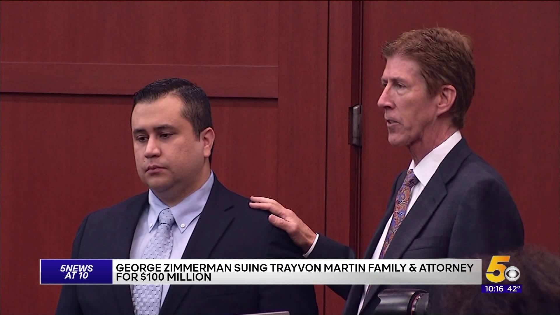 George Zimmerman Sues Trayvon Martin`s Parents And Others For $100 Million