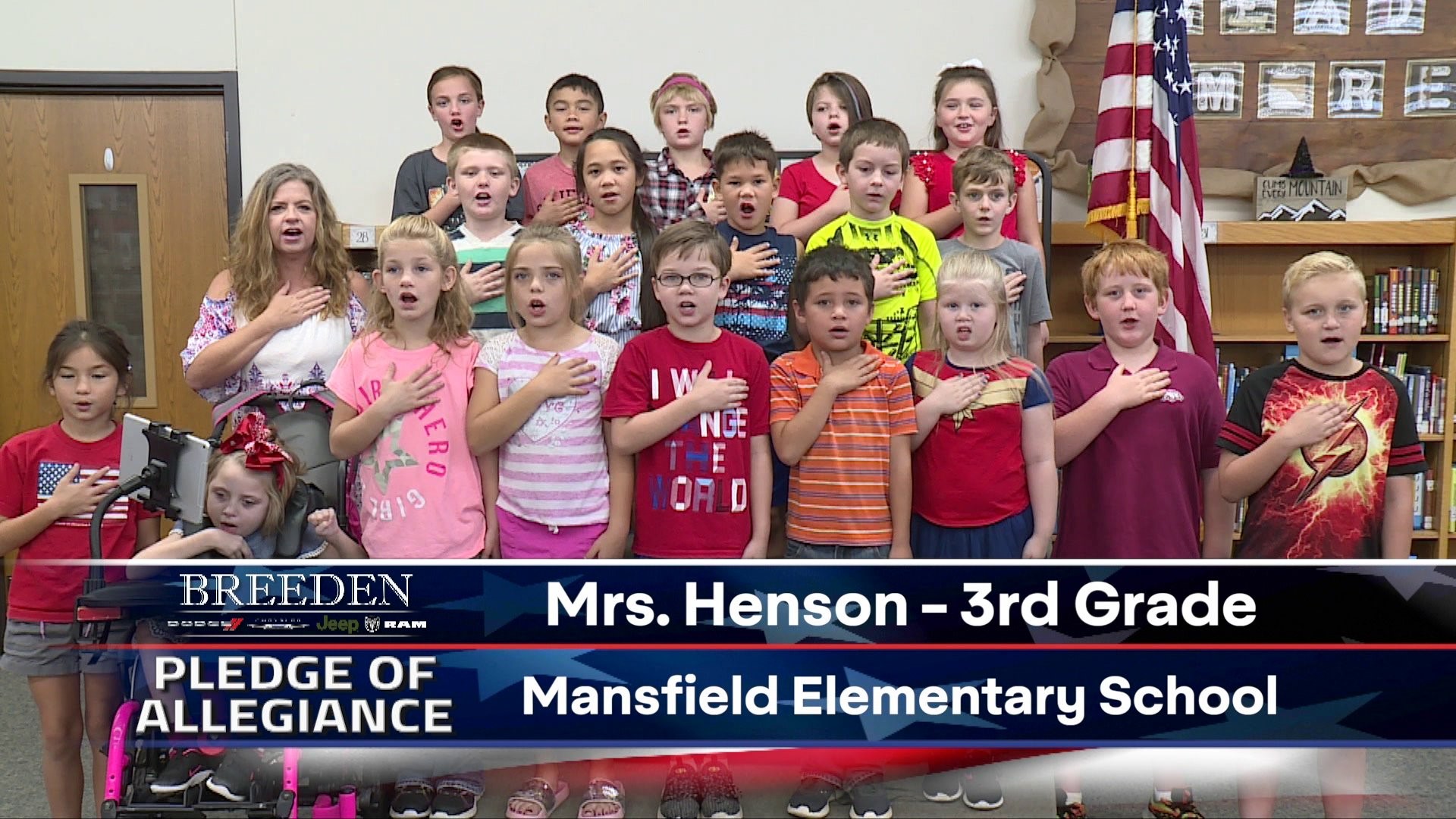Mrs. Henson 3rd Grade Mansfield Elementary School