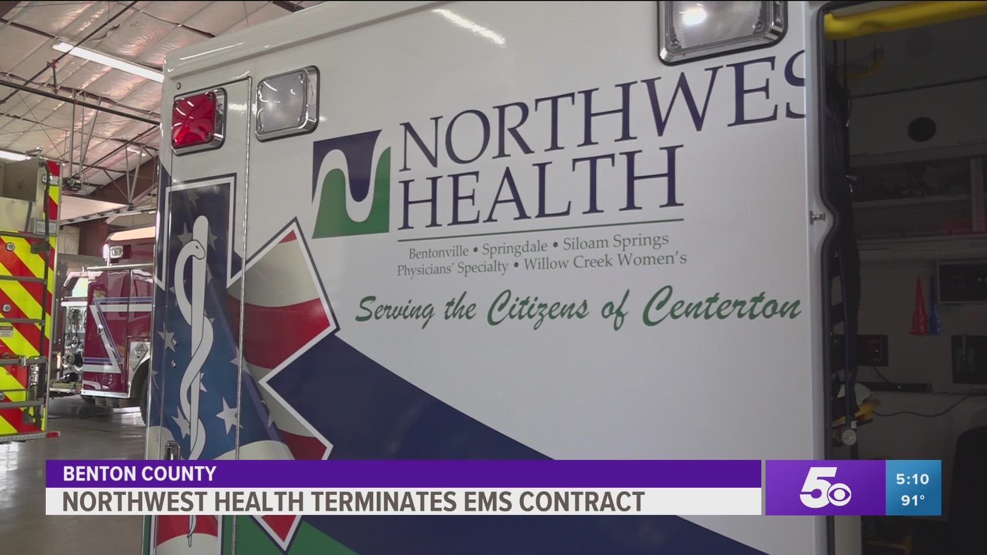 About 50,000 people in Benton County will soon have a new ambulance provider.