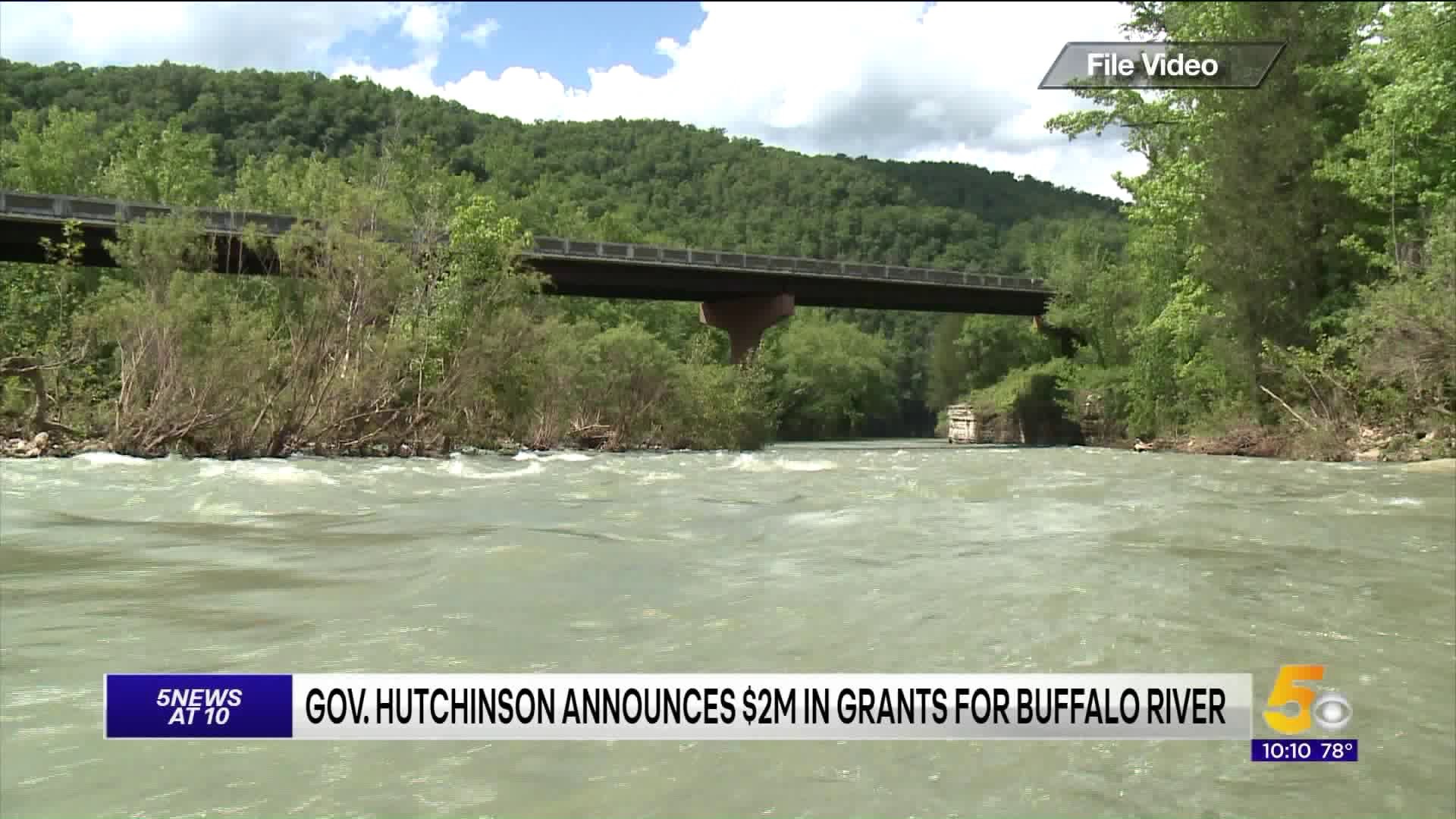 Arkansas Governor Announces $2M In Grants For Buffalo River