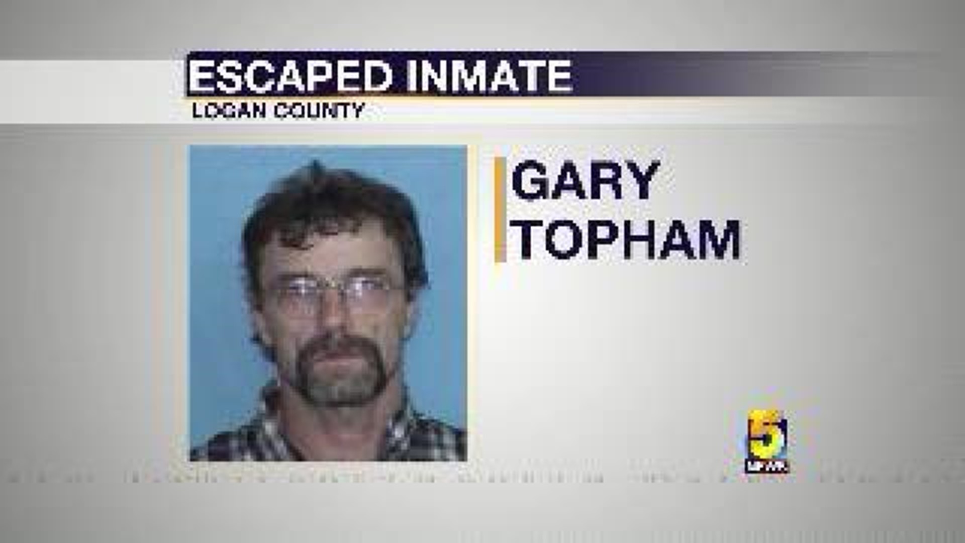 Manhunt For Escaped Inmate