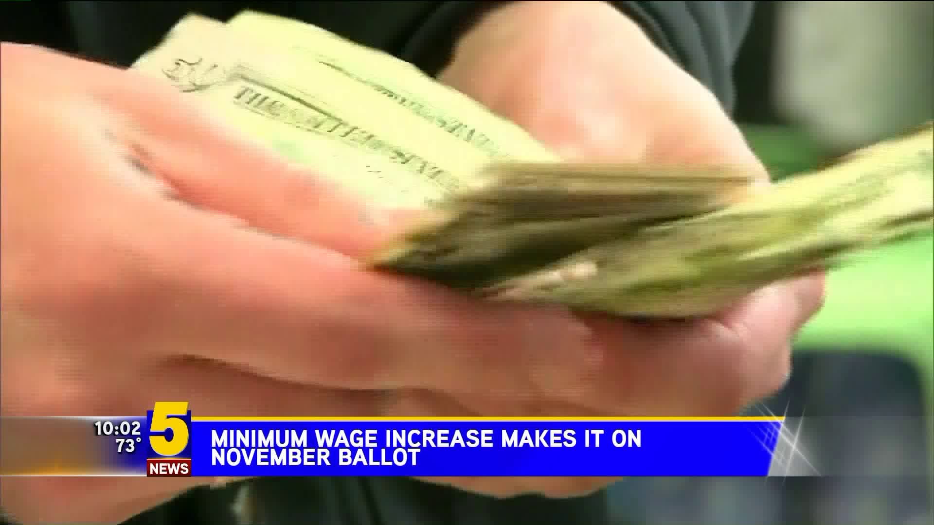 Arkansas Minimum Wage Increase Makes It On November Ballot