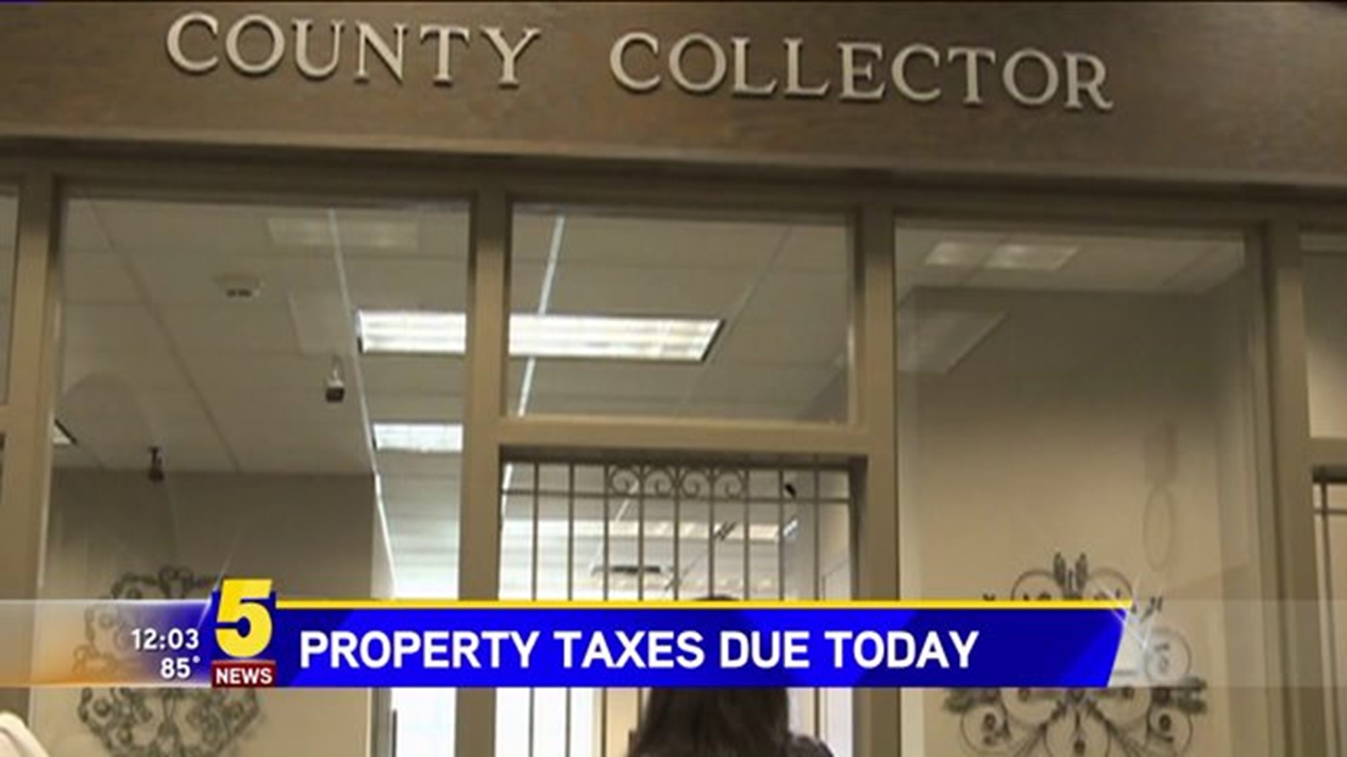 Property Taxes Due Today