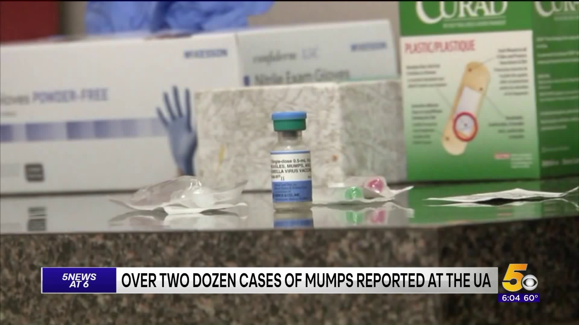 Over Two Dozen Cases Of Mumps Reported At The UA