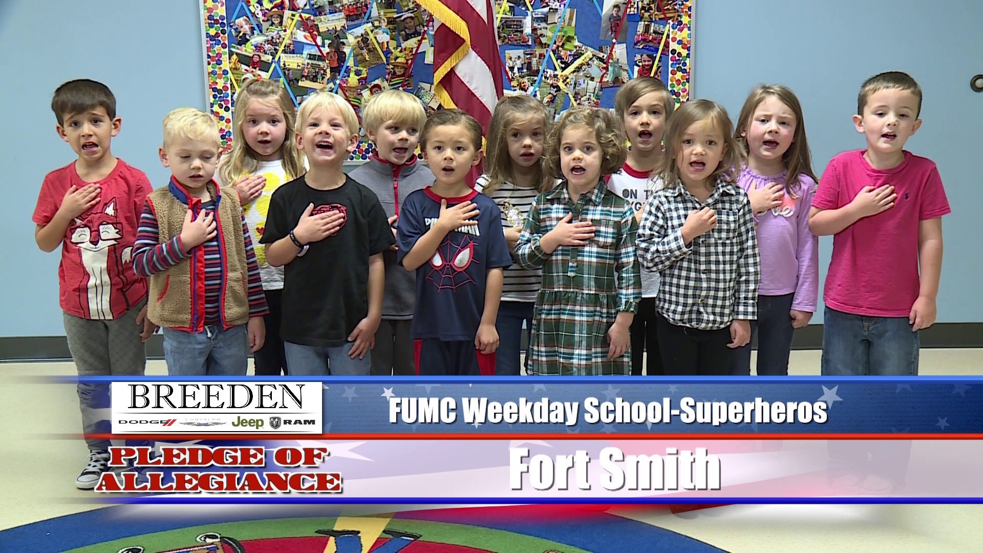 FUMC Weekday School  Superheros  Fort Smith