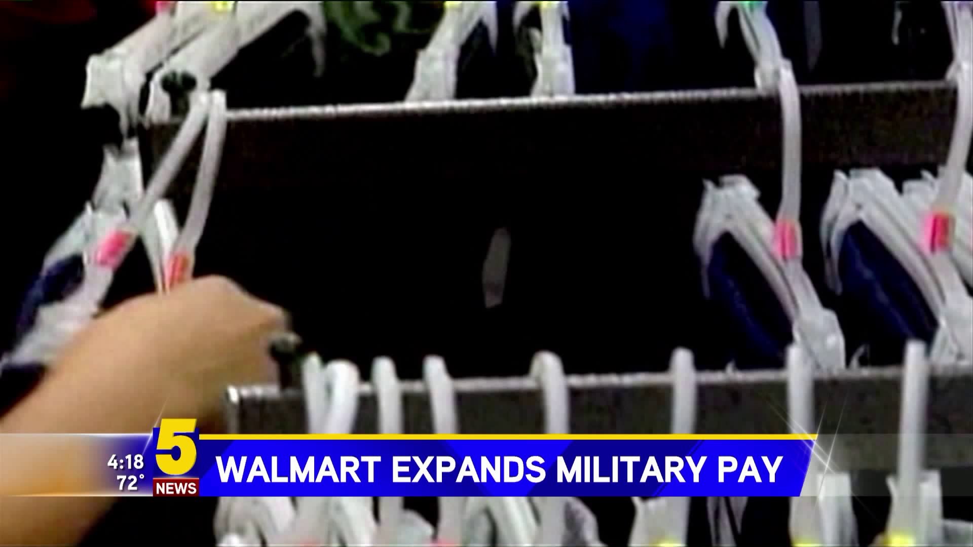 Walmart Expands Military Pay
