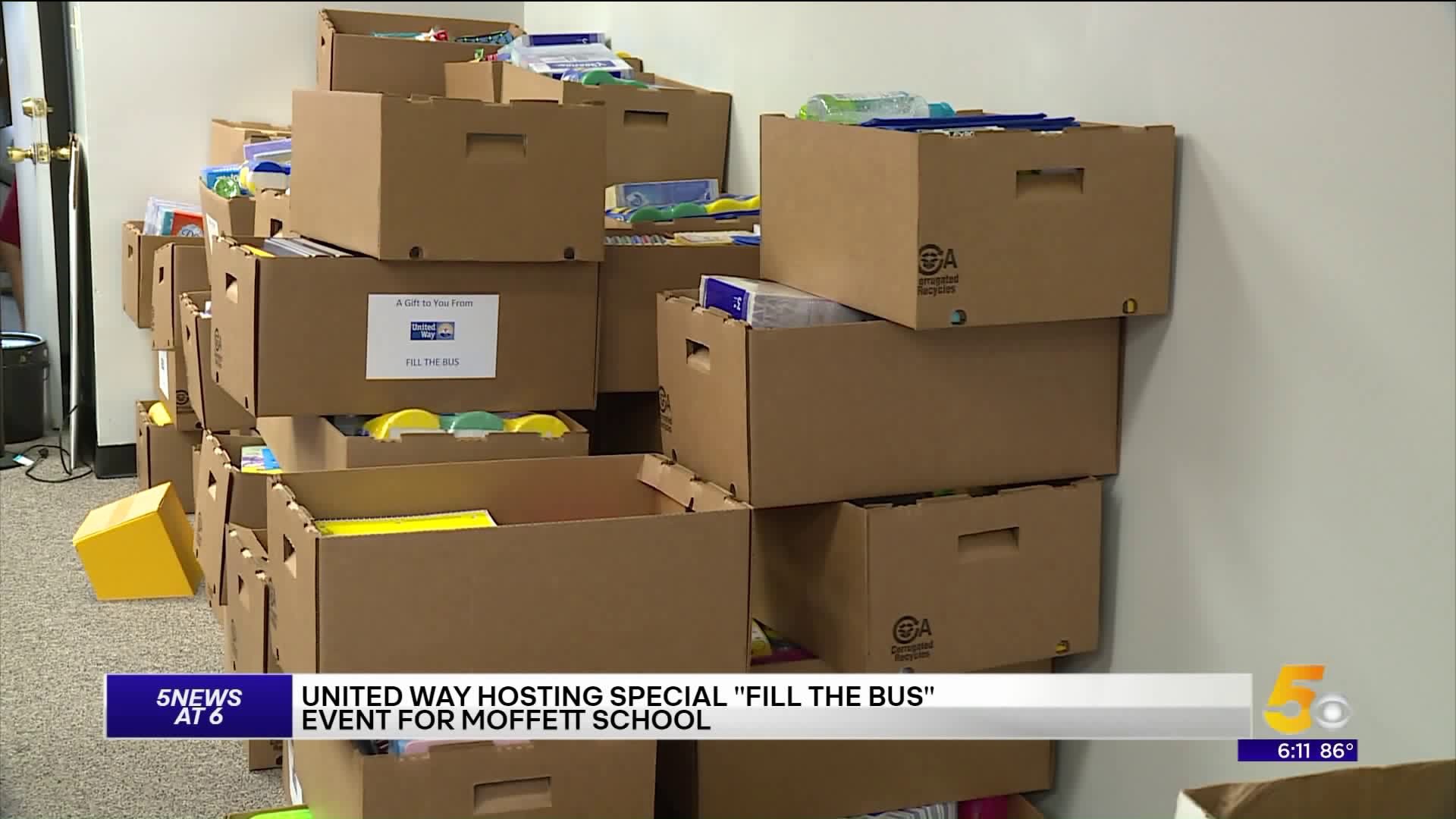 United Way Hosting Special Fill the Bus