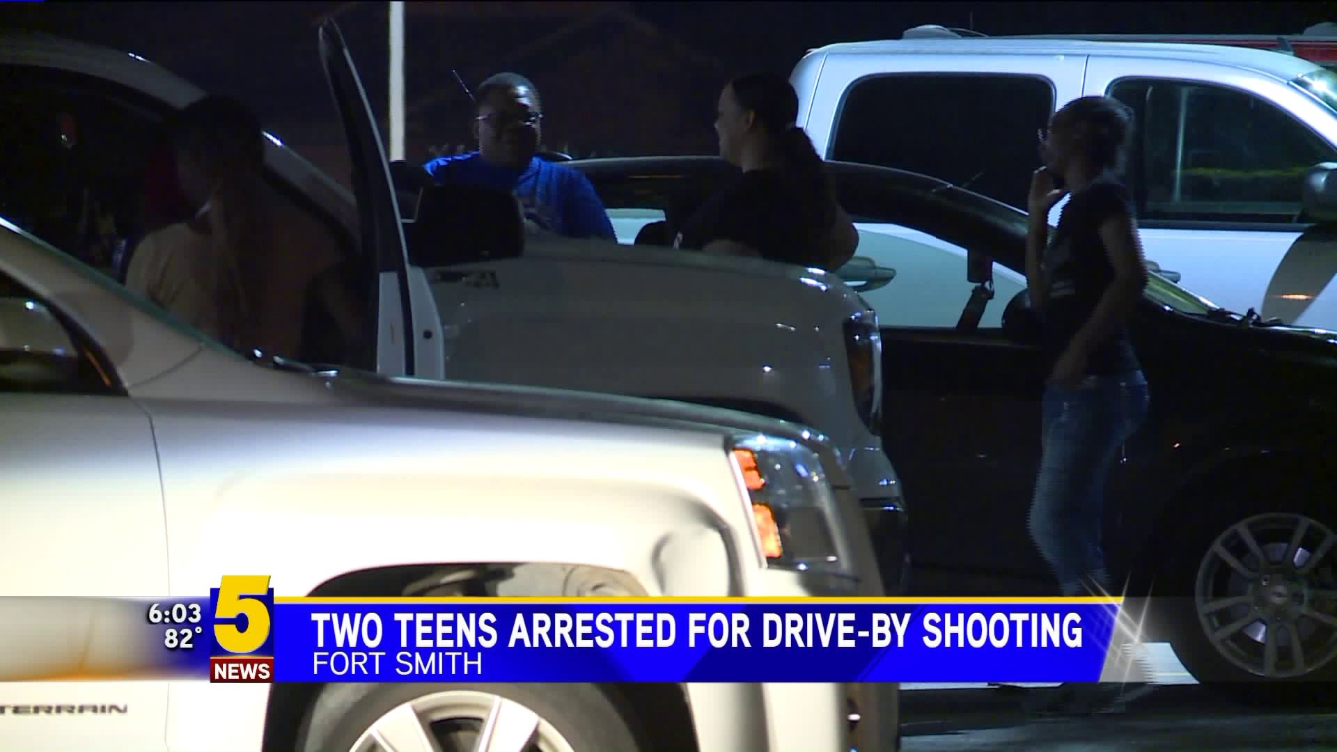 Two Teens Arrested in Drive-By Shooting