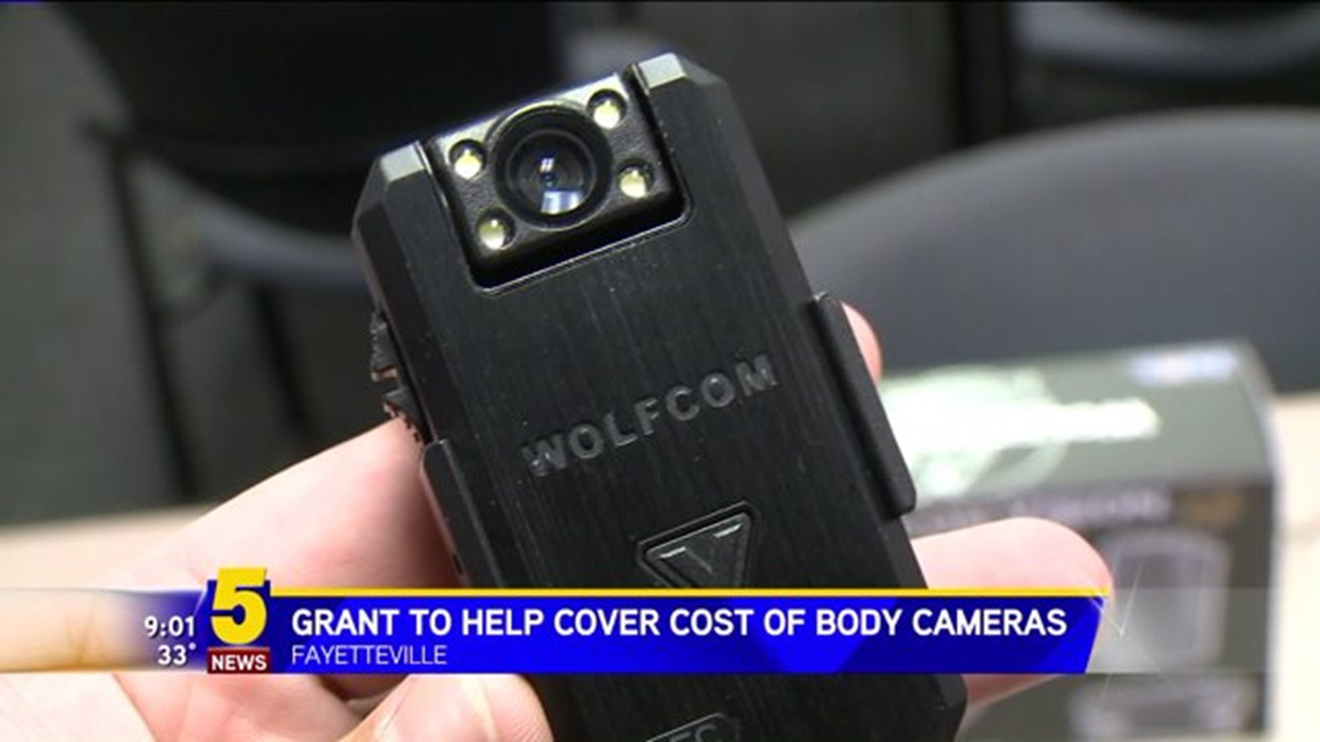 FAYETTEVILLE CITY COUNCIL APPROVES BODY CAMERA GRANT