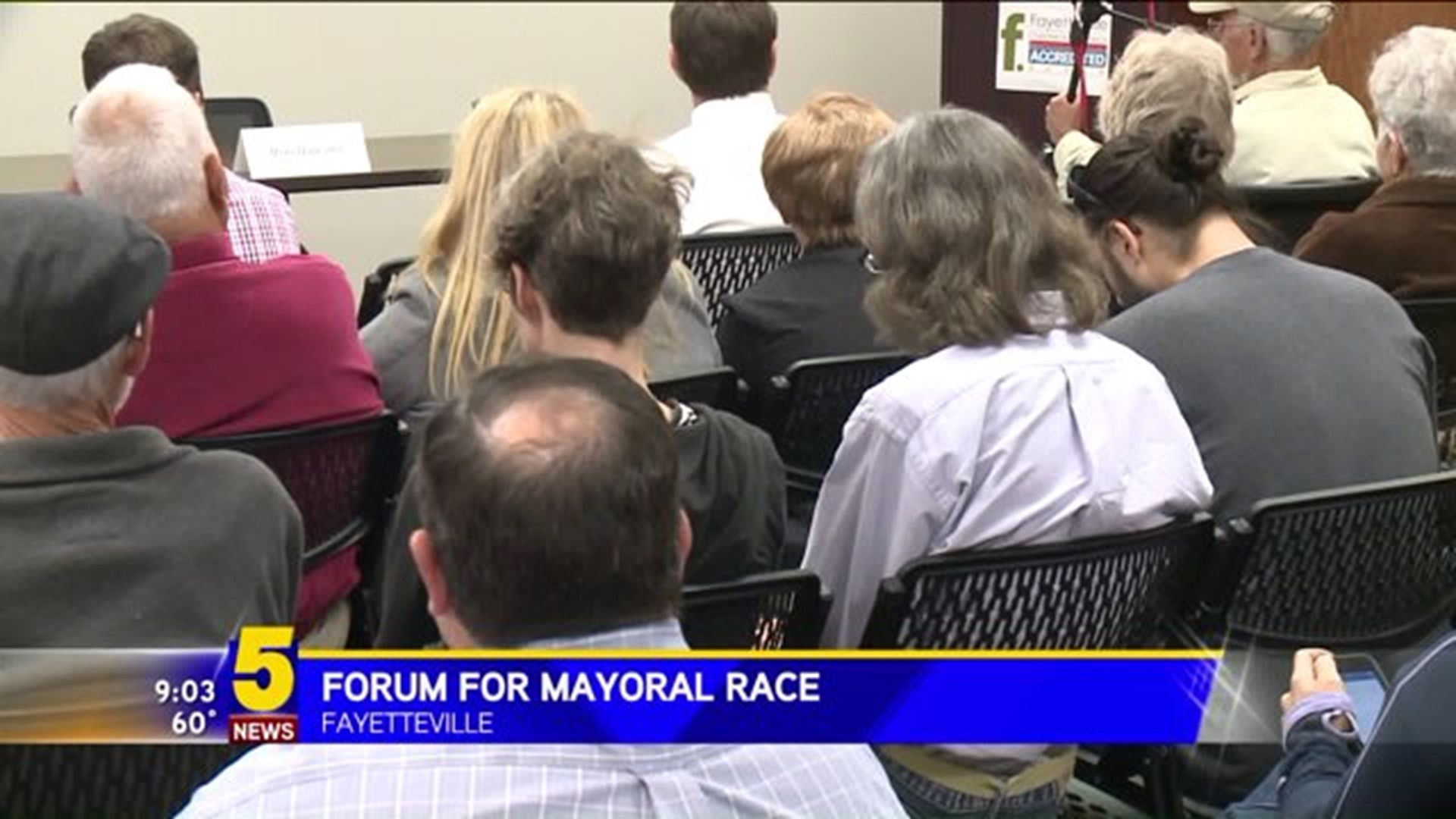 Fayetteville Mayoral Forum