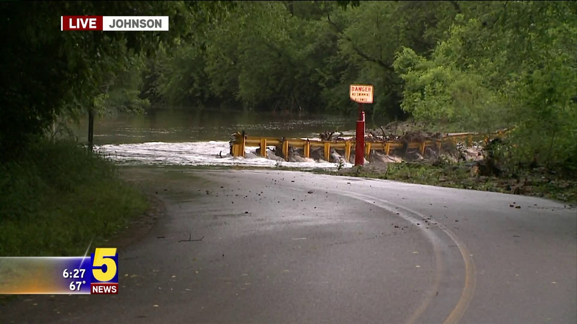 PHOTOS: Street Closed Due To Low-Water Bridge Flooding In Johnson ...