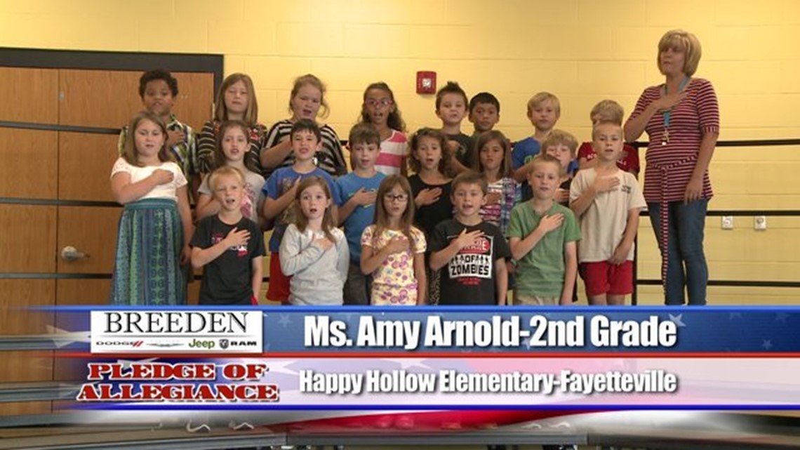 Happy Hollow Elementary, Fayetteville Ms. Amy Arnold 2nd Grade