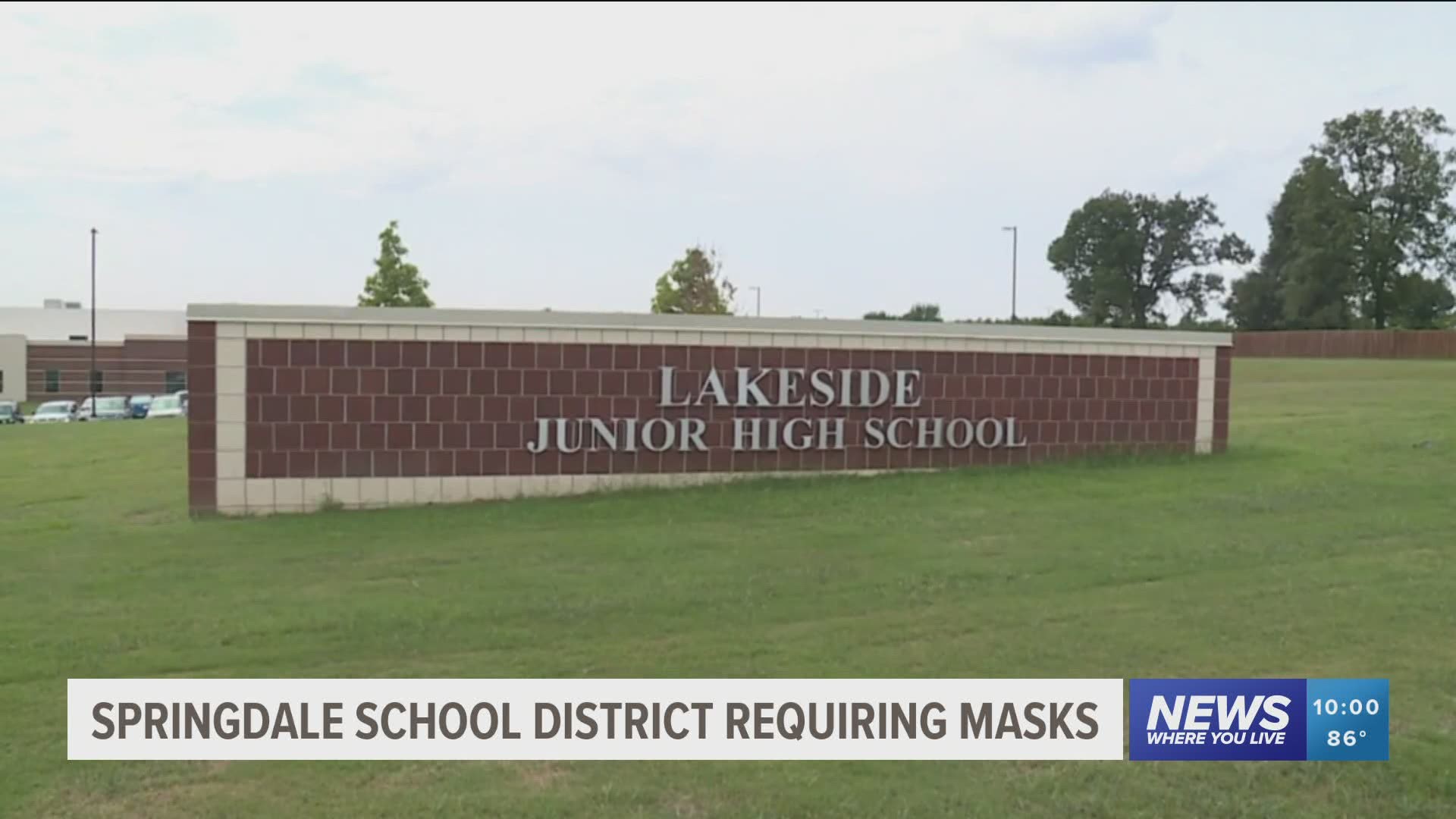 Springdale School District to require face masks this upcoming school year