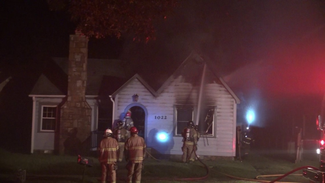 PHOTOS: Fort Smith Home Destroyed In Early Morning Fire | 5newsonline.com