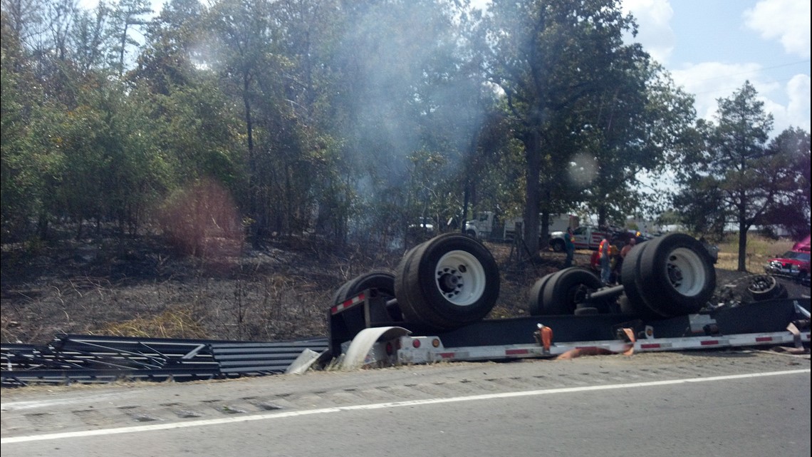 Accident Blocks Traffic, Sparks Fire on Hwy 71 Near Waldron
