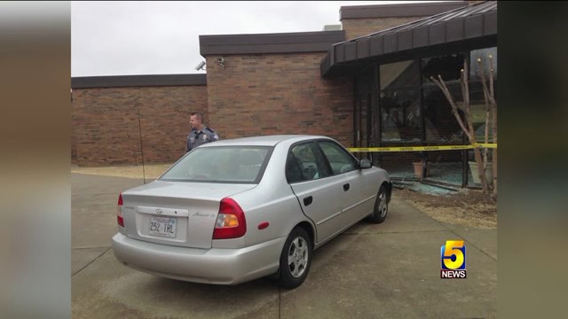 Car Hits Van Buren High School Academy, No Students Injured