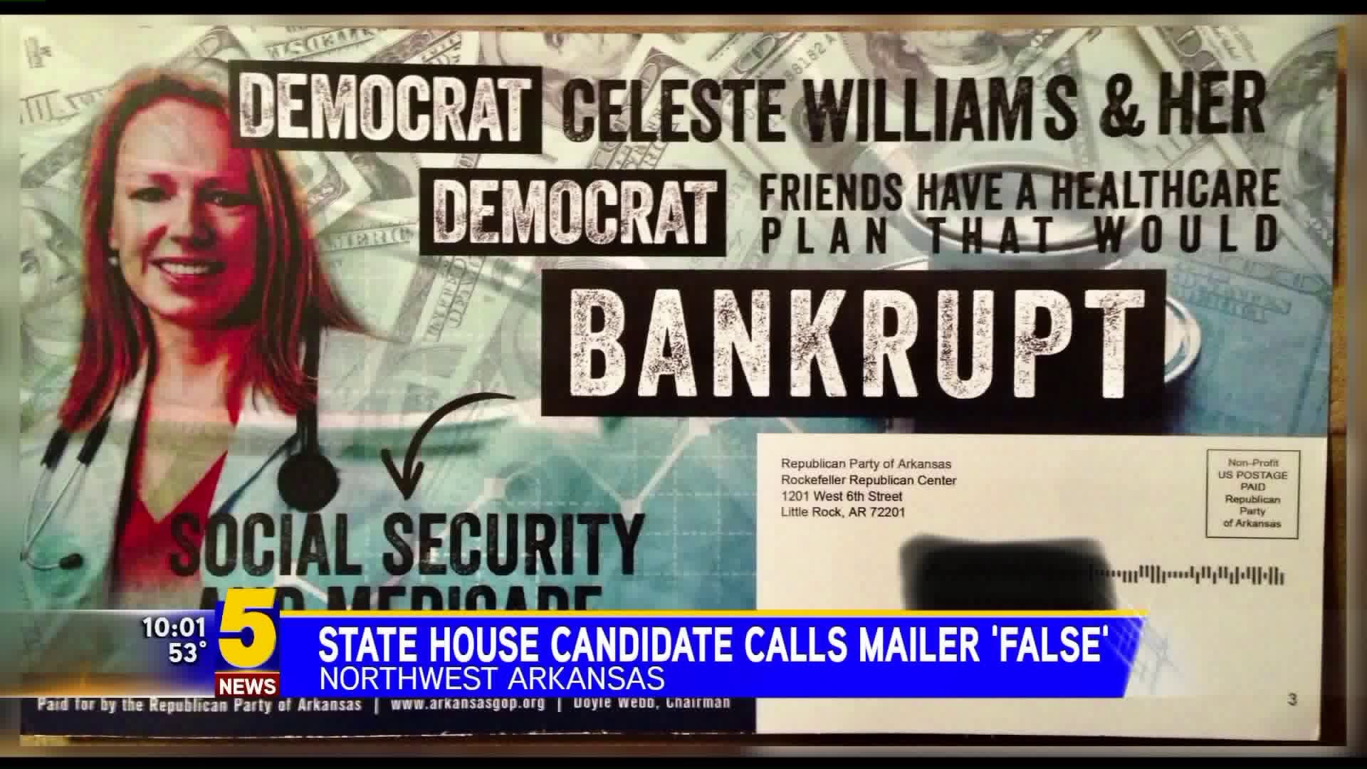 State House Candidate Calls Mailer Ad `False`