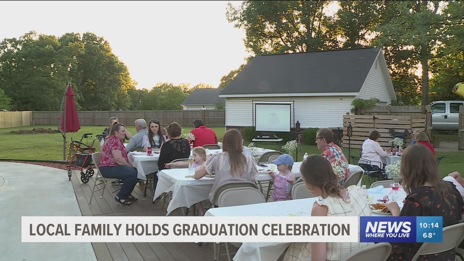 Traditional high school graduations were canceled this year due to the coronavirus pandemic, but some school districts found a way to still honor the students.