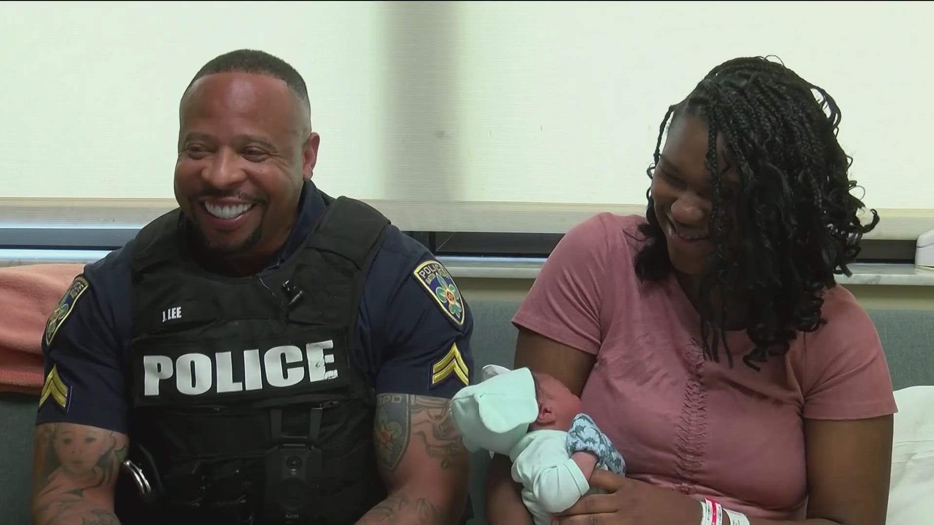 One police department in Louisiana received a special delivery they were not expecting.