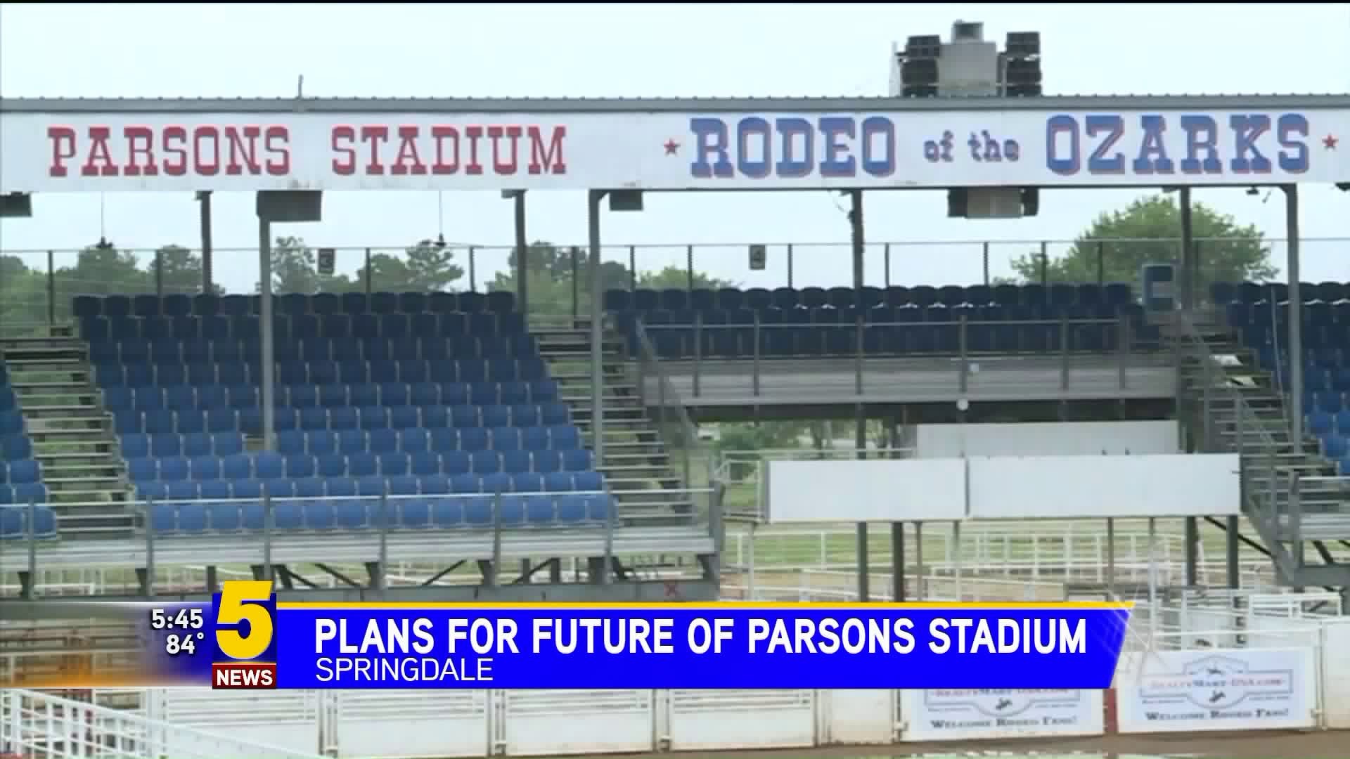 Parsons Stadium Plan