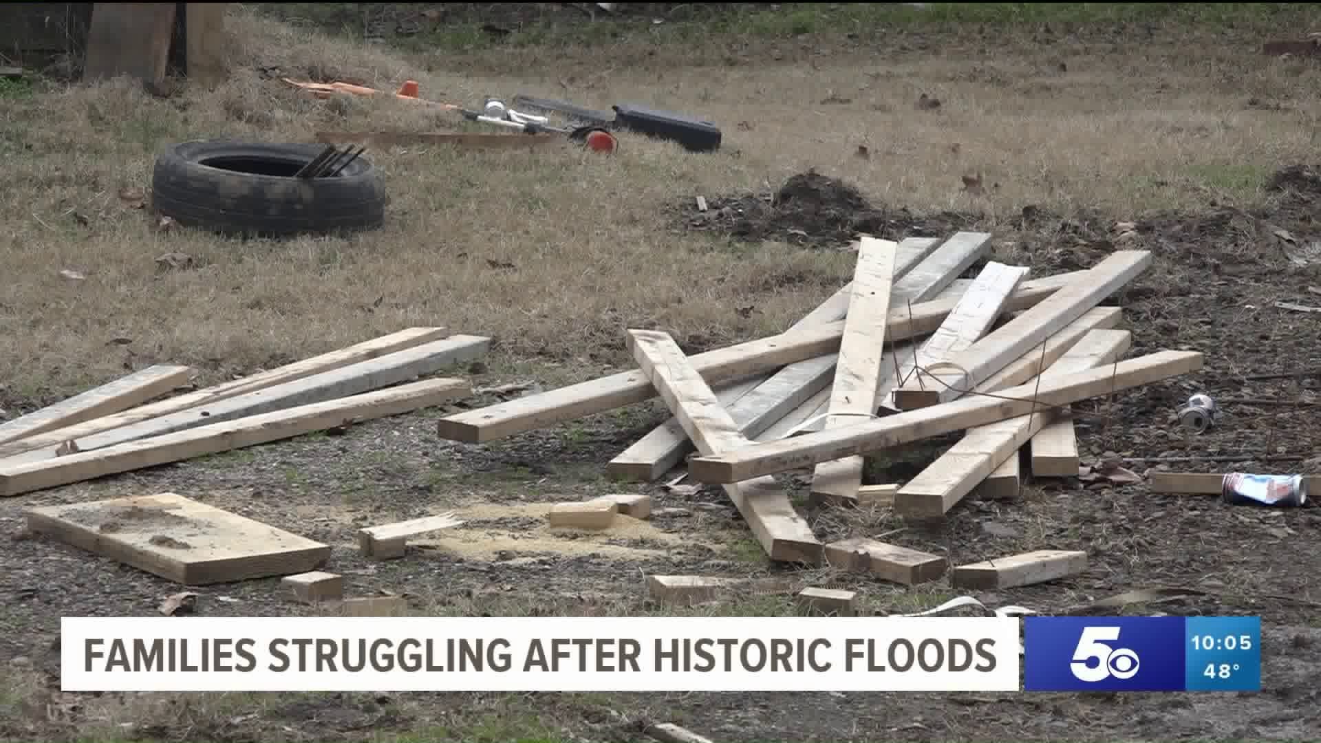 Families Struggling After Historic Flood
