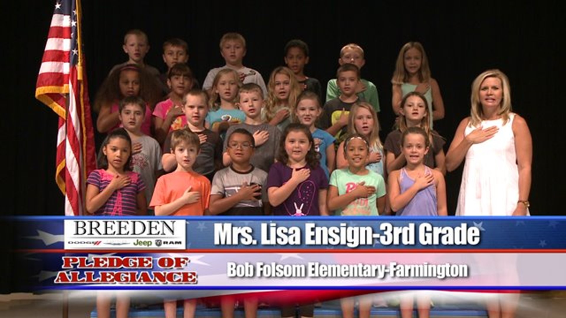 Bob Folsom Elementary, Farmington - Mrs. Lisa Ensign - 3rd Grade