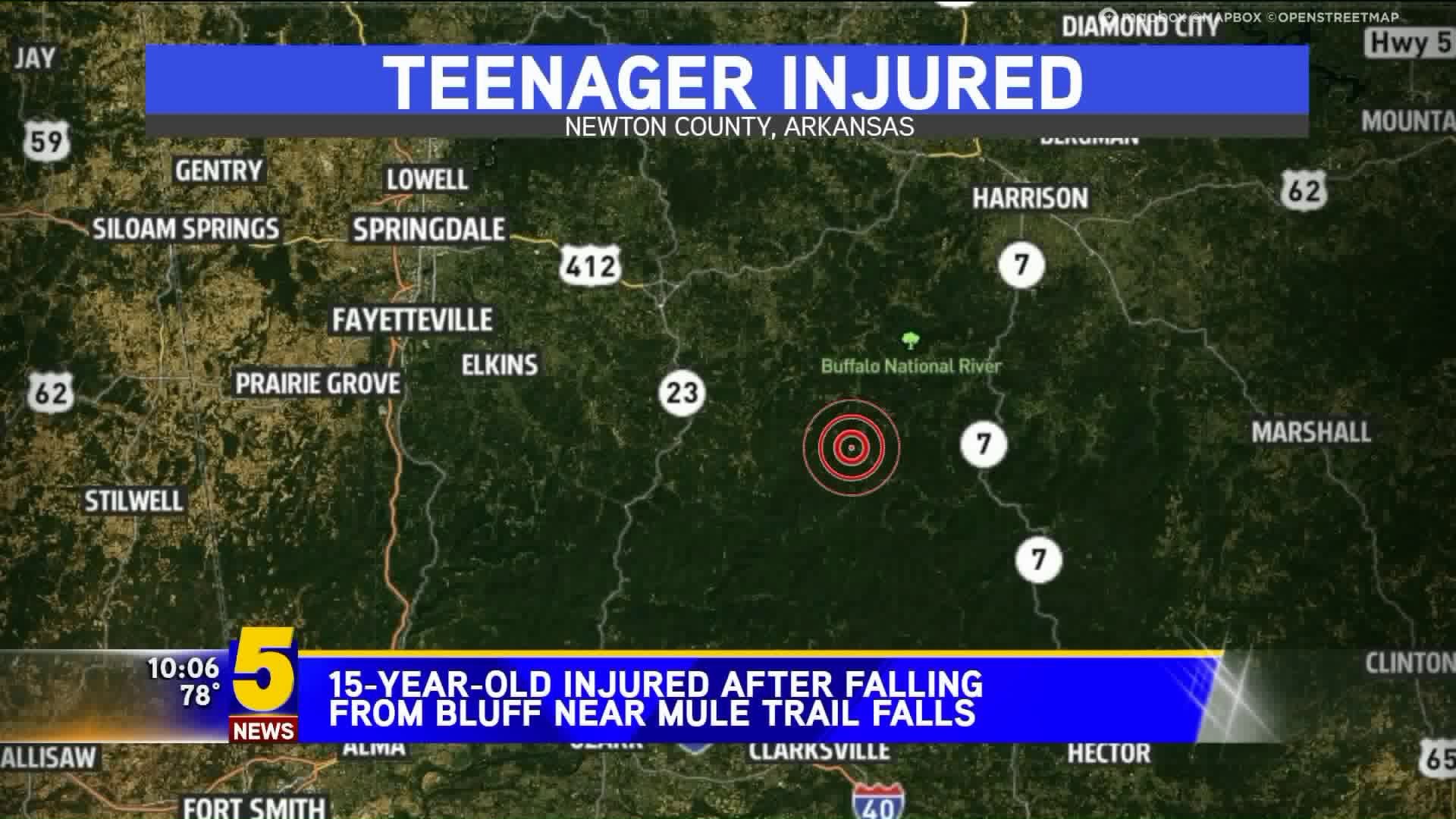 Teenager Killed In Fall From Bluff