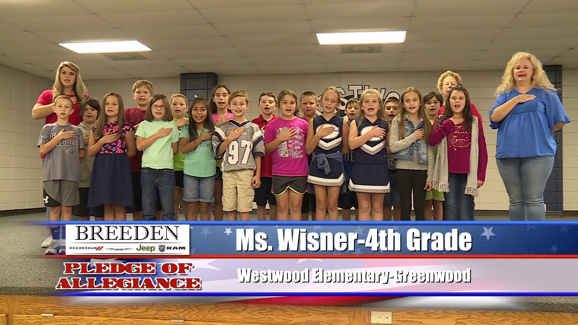 Ms. Wisner  4th Grade  Westwood Elementary - Greenwood