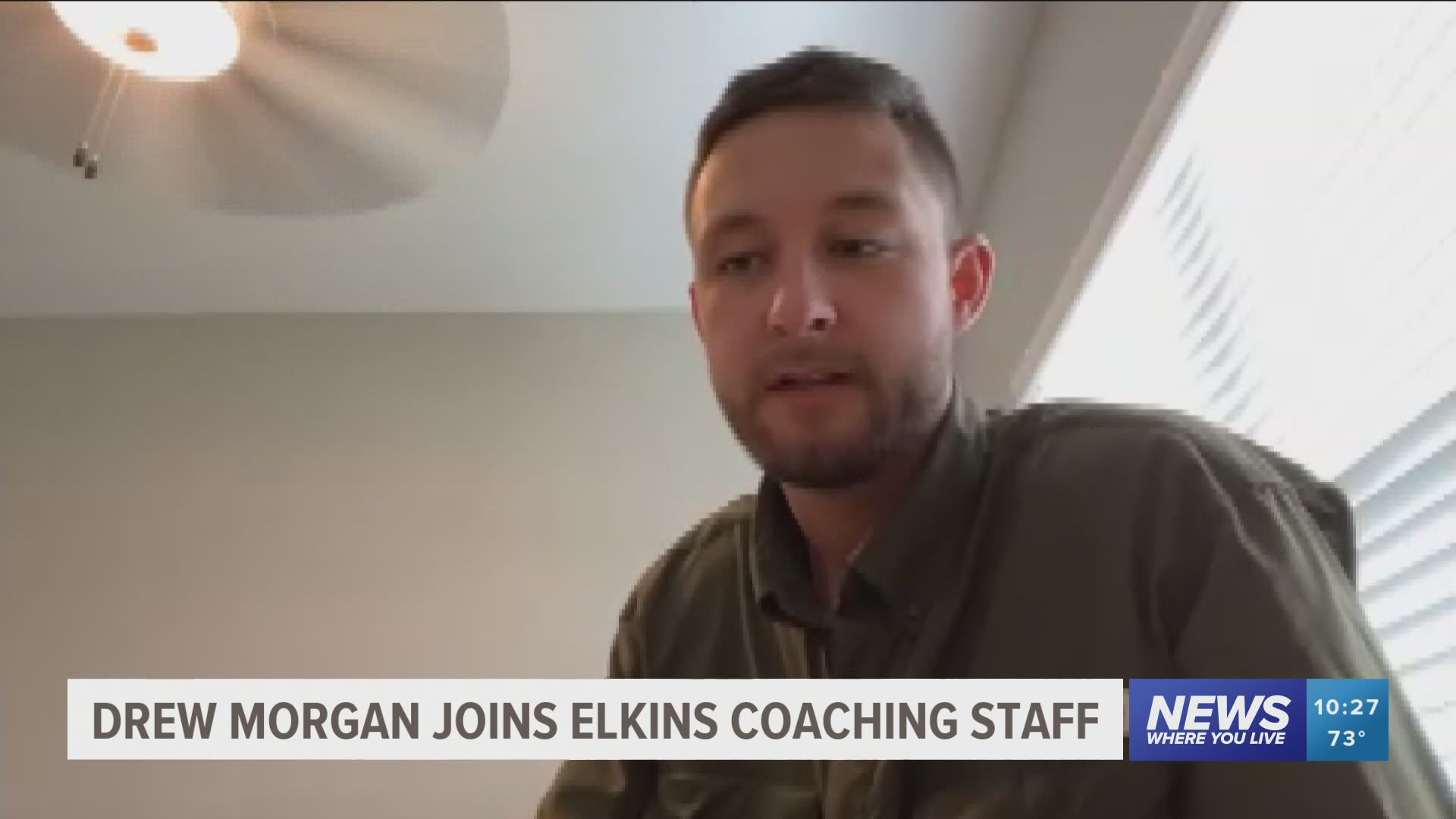 Drew Morgan joins Elkins football coaching staff