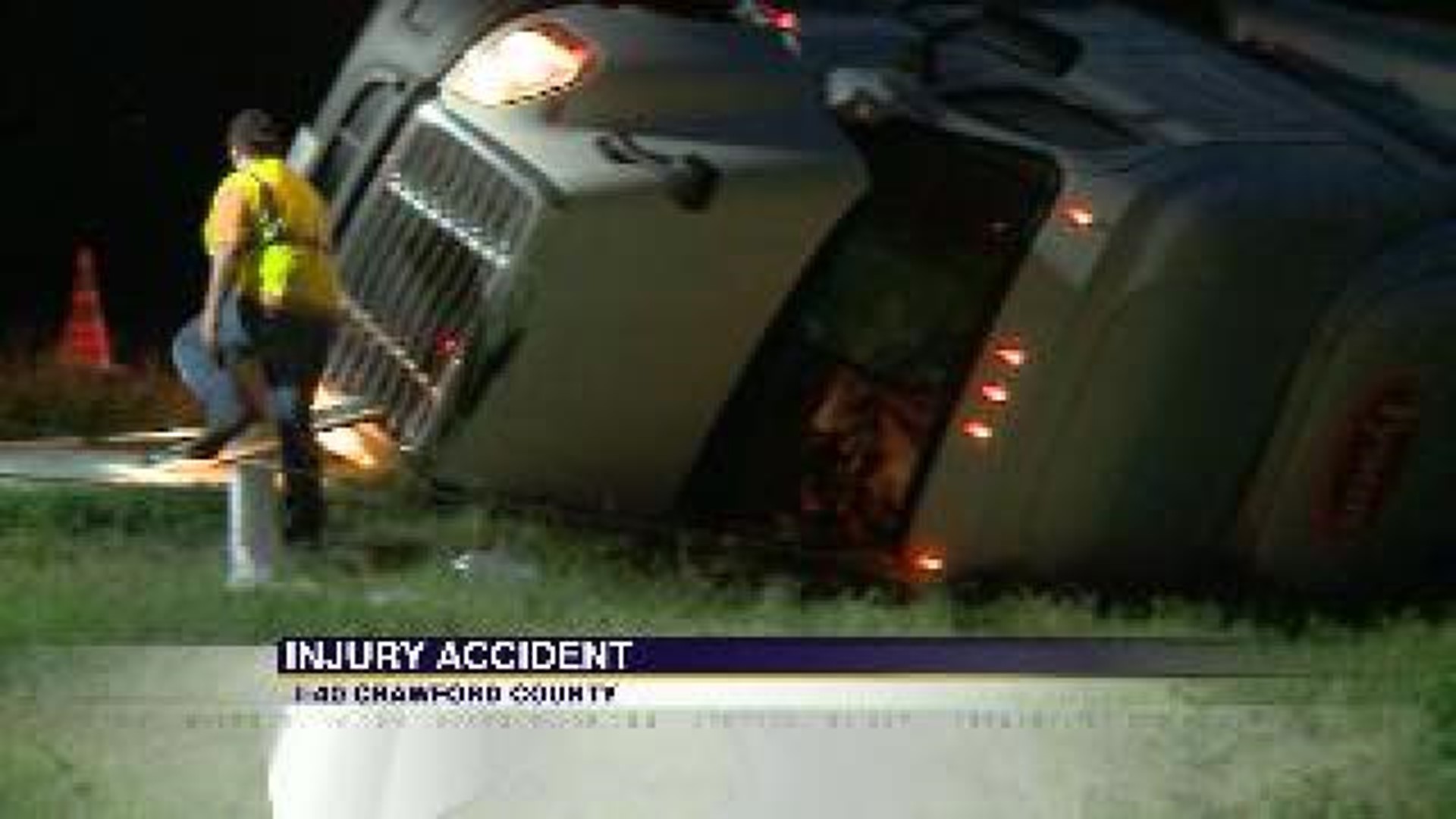 Truck Driver Loses Arm in Rollover Accident