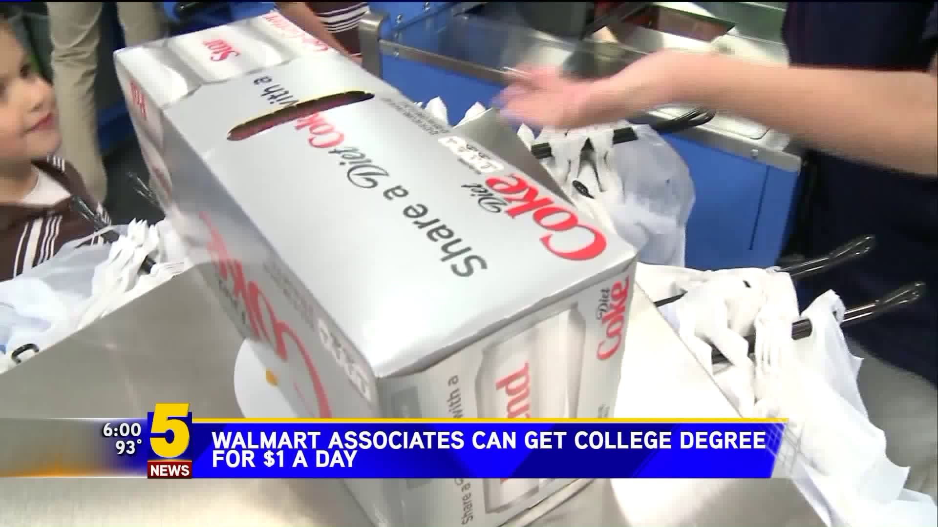 Walmart Associates Can Get College Degree For $1 A Day