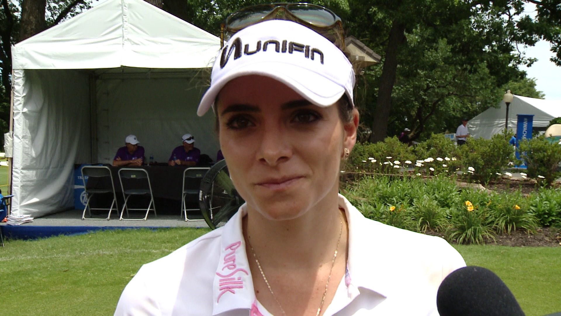 FULL INTERVIEW: Gaby Lopez Climbs Leaderboard After Second Round Performance