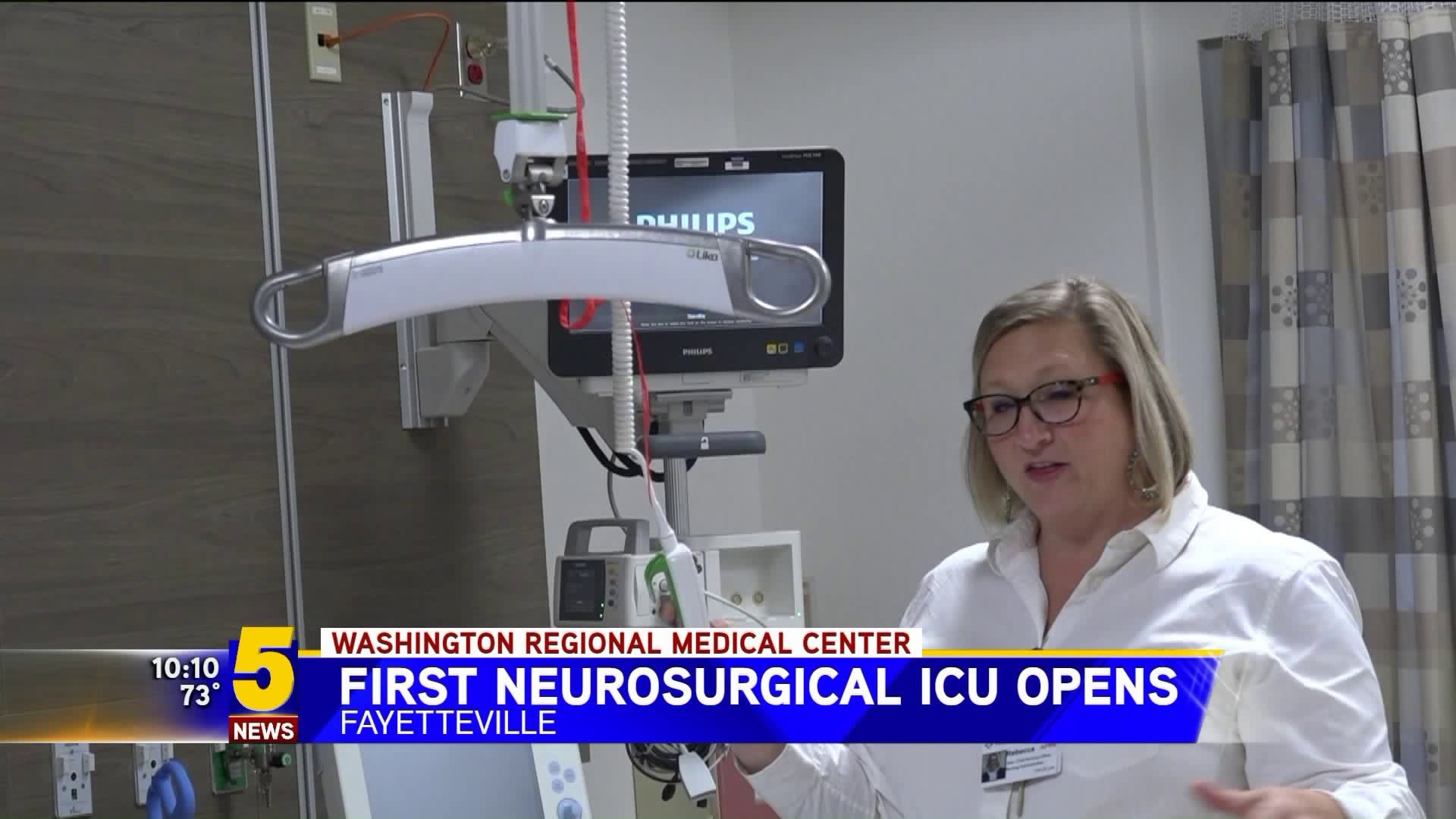 First Neurosurgical ICU Opens In NWA
