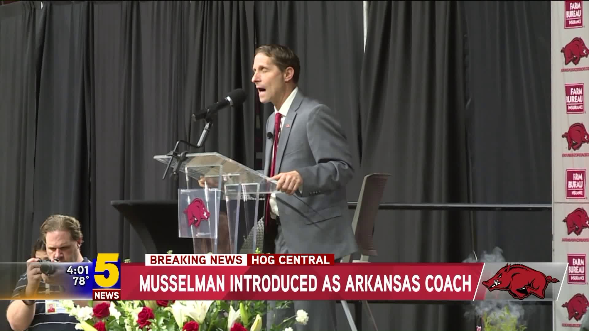Musselman Introduced As Arkansas Basketball Head Coach